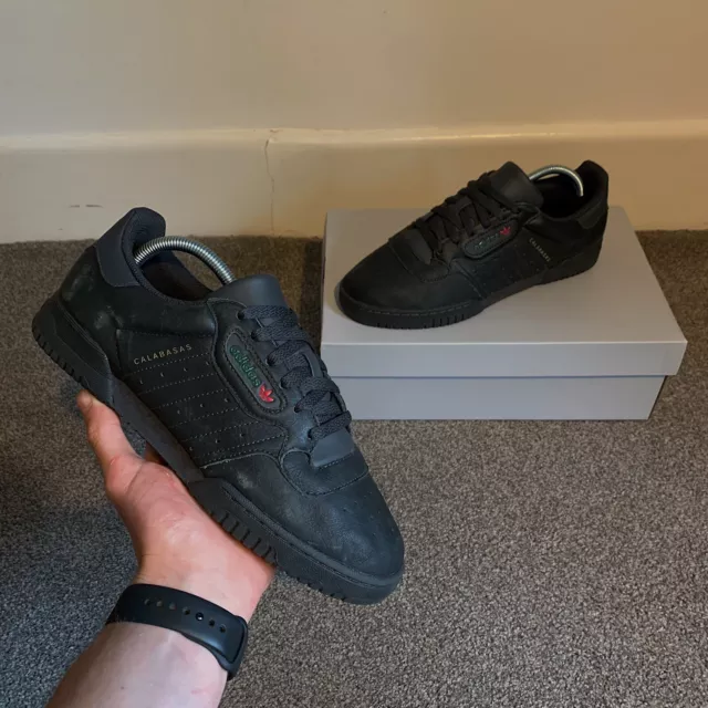 ADIDAS YEEZY CALABASAS Powerphase Core Black Size UK 8.5