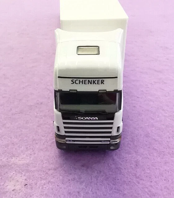 Herpa Scania T164 Container Sattelzug – Schenker – Échelle 1:87 – Modèle Réduit Occasion