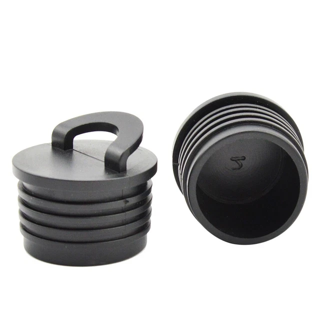 Paquete de 3 enchufes de drenaje para kayak enchufe scupper para barco canoa agujeros tapón compp