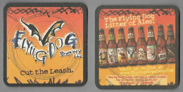Colorado Beer Coaster - Flying Dog Brewery