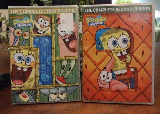 Spongebob Beginning NEW! SPONGEBOB Squarepants: The Complete First And Second Seasons ...