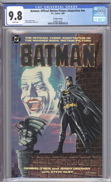 Batman: Official Motion Picture Adaptation #nn 1989 CGC 9.8 - Joker