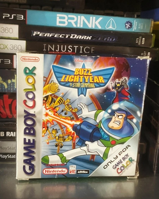 BUZZ LIGHTYEAR OF Star Command Gameboy Color Game! Look In The Shop! £