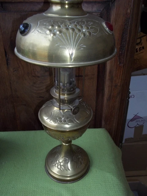 Lampe Ancienne En Laiton PETROMAX - Kérosène - Vintage 1970 - Inde - État Occasion