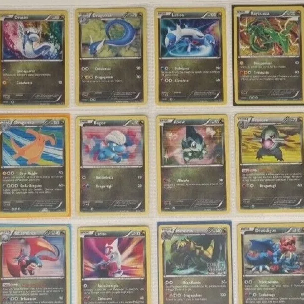 Pokemon Set Completo 20/20 'Tesoro Dei Draghi' ITA🇮🇹 Holo & Stamp 2012 *RARE*