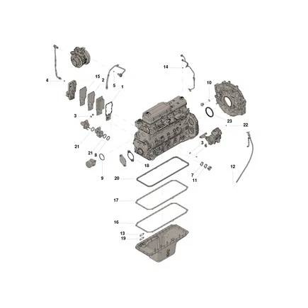 Cummins 4376091 Kit,Lower Engine GA Sket