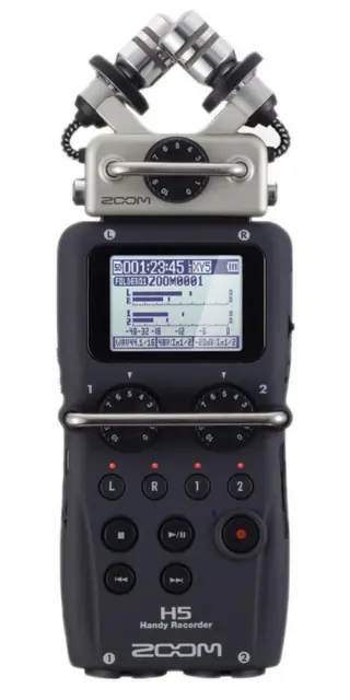 4 Canal Professionnel Portable Enregistreur Avec XY Mic Capsule - H5 - UK