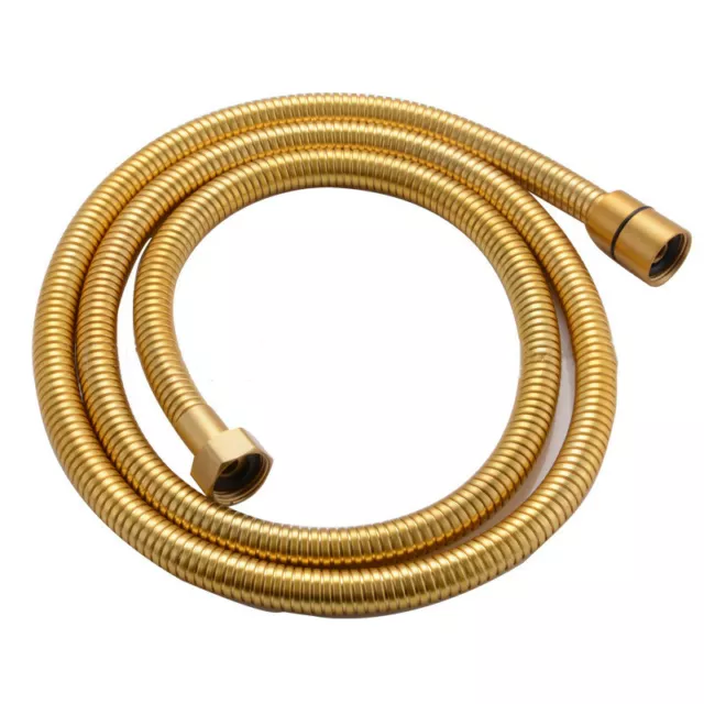 Brushed Gold 1.5m Stainless steel Shower hose For Handheld Shower head Bidet