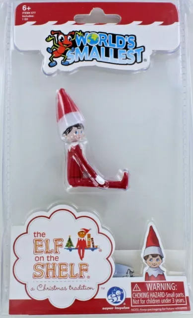 World's Smallest ELF on the SHELF Christmas Toy Doll Mini Miniature NEW Holiday