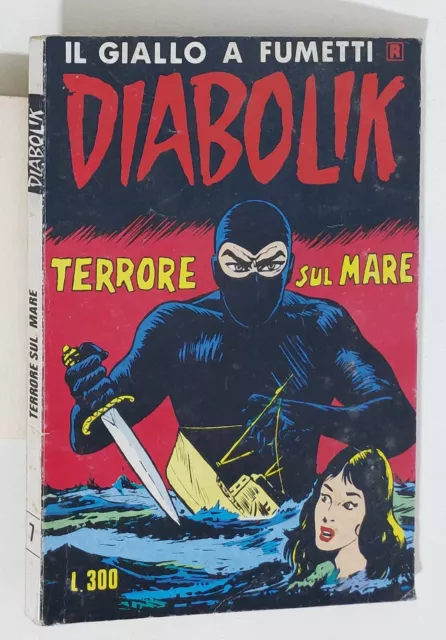 60921 DIABOLIK R Ristampa n. 7 - Terrore sul mare