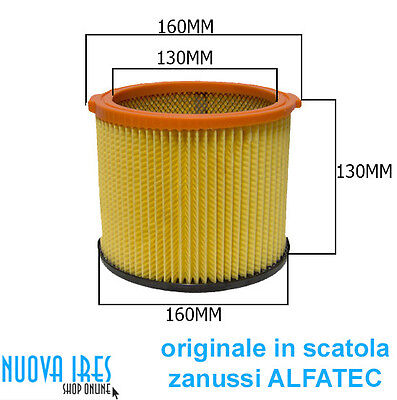 ALFATEC Alfatec Bidone Aspiratutto A53 microfibra 5 sacchetti filtro aspirapolvere A202M 