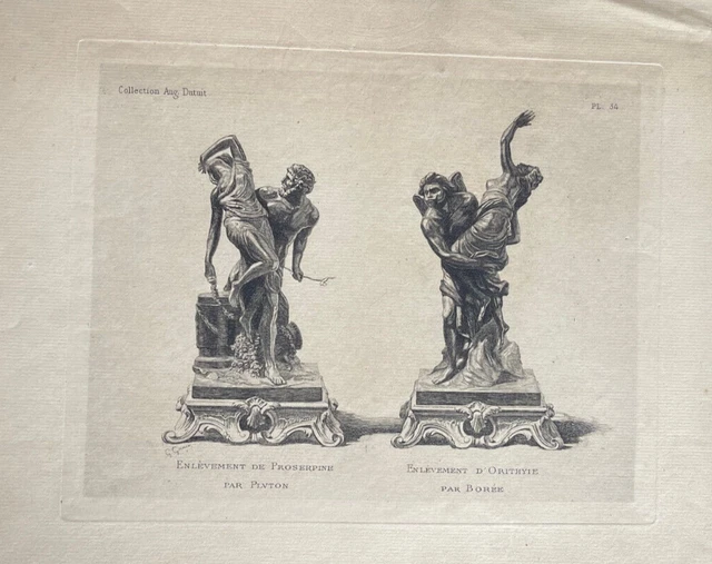Gravure ancienne sur acier XIXème costumes Grecs modernes