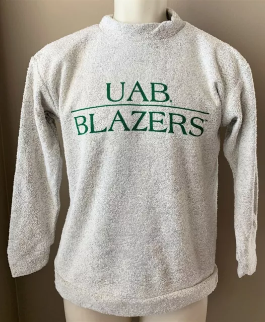 Woolly Threads UAB BLAZERS Pullover Shirt XS NEW Original ALABAMA BIRMINGHAM NWT