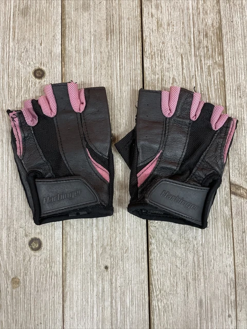 Women’s Pink/Black Harbinger Boxing Gloves sz M Women’s Pink/Black Harbinger Boxing Gloves sz M
