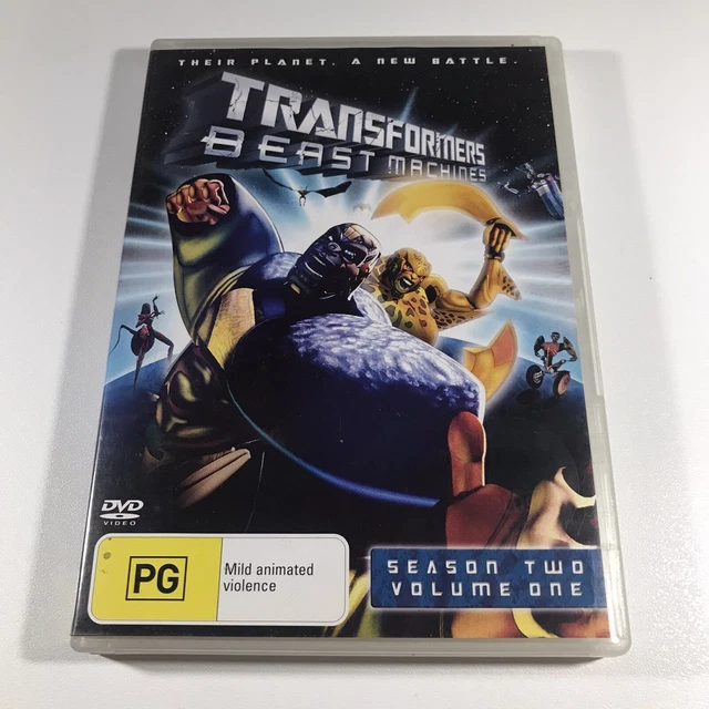 TRANSFORMERS BEAST MACHINES Dvd Fallout Season Two Volume One EUR 1,12