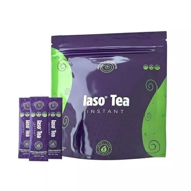 TLC IASO NATURAL DETOX INSTANT HERBAL TEA - 25 SACHETS - Will Be