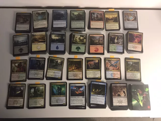 MTG Magic The Gathering Bundle 500 Cards COMMON/UNCOMMON/RARE M16-19 USED