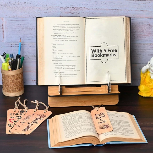 Book Reading Stand All Size Books Tablet and Mobile All in one Book Accessories