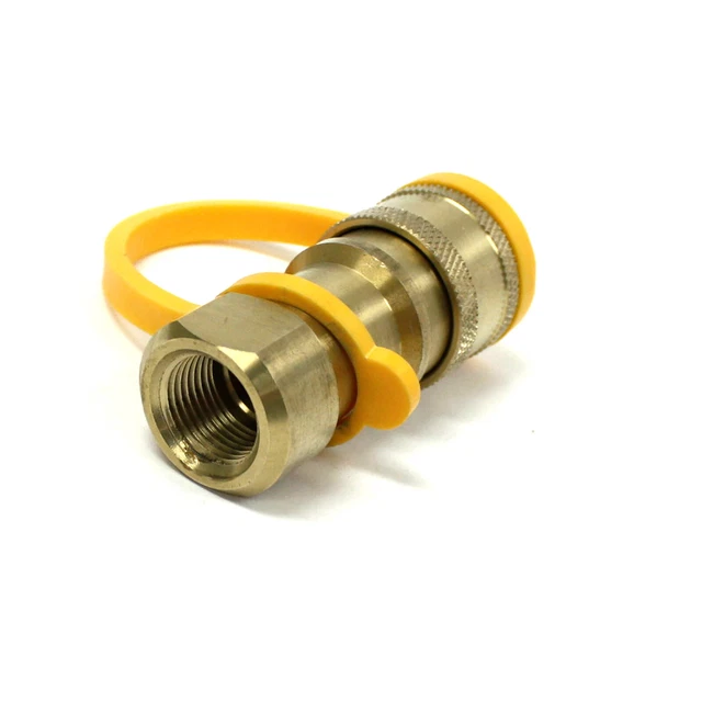 REGO 7142LF Propane Tank Coupler – Left Hand Thread – Mower/AC4738548