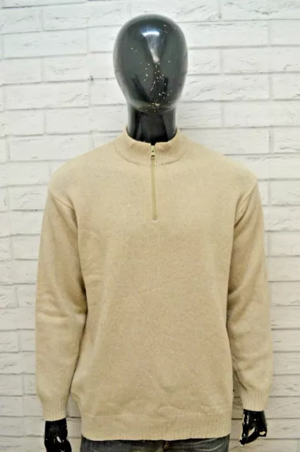 RIFLE MAGLIONE UOMO Maglia Pullover con zip Felpa Lana Sweater Man