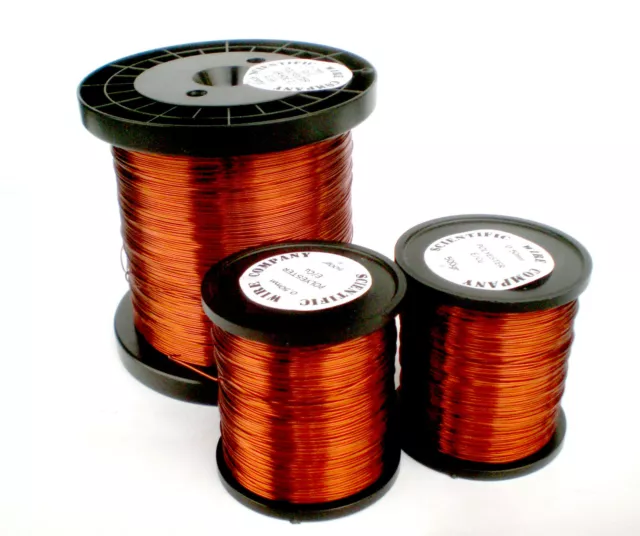 125grams ENAMELLED COPPER WINDING WIRE ALL DIAMETERS - SOLDERABLE - MAGNET WIRE