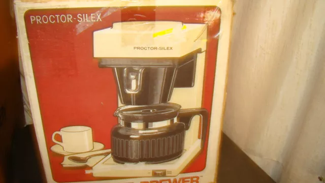 Proctor Silex A415AL 10 Cup Beverage Brewer Drip Vintage Coffee Maker