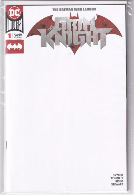 Batman Who Laughs Grim Knights #1 Blank Variant