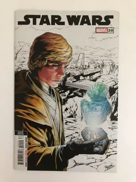 Marvel Star Wars #20 (May, 2022) 2nd printing variant cover; NM, unread