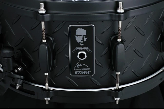 NewTAMA METALLICA Lars Ulrich BLACK ALBUM Snare Drum LU1465B30 30th Anniversary NewTAMA METALLICA Lars Ulrich BLACK ALBUM Snare Drum LU1465B30 30th Anniversary