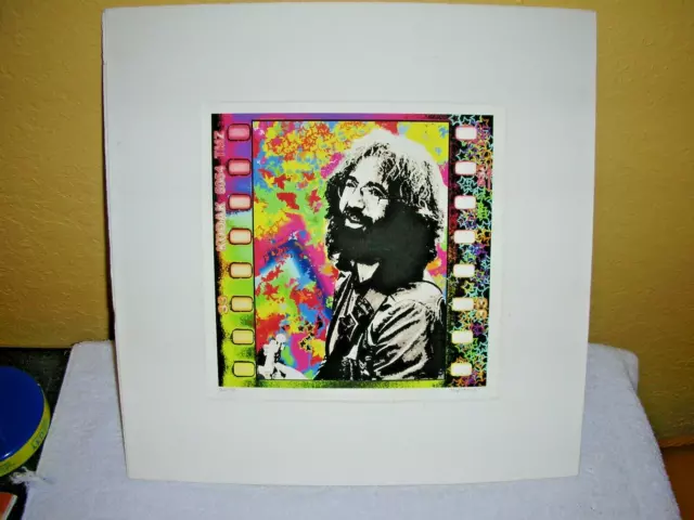 Jerry Garcia Art Lithograph Print Grateful Dead By Reinfeld 28/750