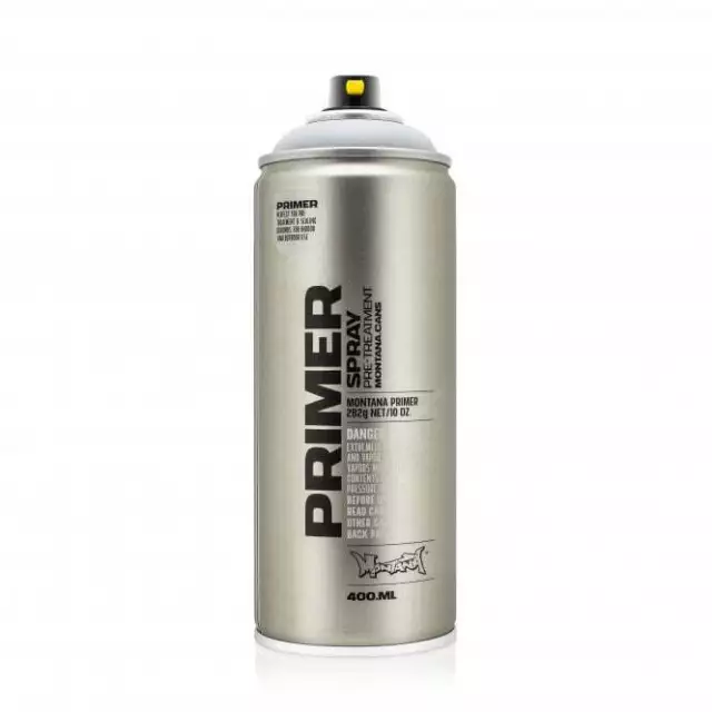 Montana imprimación de aluminio 400 ml - lata de aerosol de preparación de superficie gris