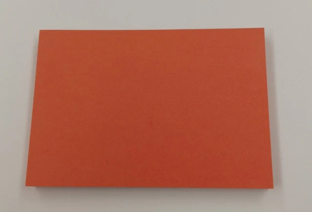 60 "special" Moderationskarten rot/orange rechteckig 21,5 x 15,0 cm