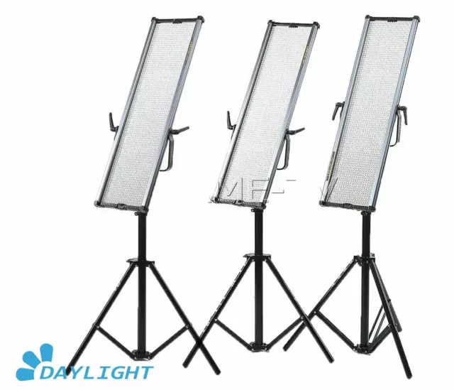 CAME-TV 1806D Daylight LED Video Film light video Panels lights (3 Piece Set)