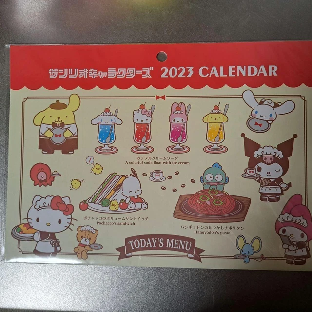 SANRIO CHARACTERS 2023 Calendar 66.38 PicClick