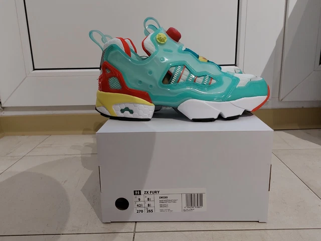 zx fury aqua | GW0369 |  42 2/3 | reebok instapump adidas zx 8000 hydra Neu