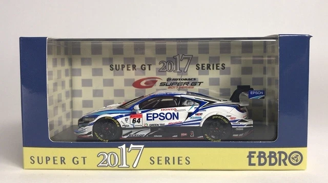 【中古】EBBRO 1/43 45516 SUPER GT500 2017 ARTA NSX-GT No.8[69][240069193571] 1/43 エブロ 45516 ホンダ ARTA NSX-GT スーパーGT GT500 2017