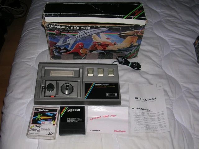 Jeu vidéo Hanimex HMG 7900 METEORITES Complet en boite et notice