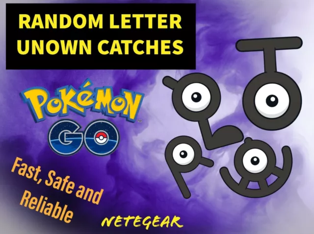 Pokemon Trade GO - Unown - Random letter for pokedex
