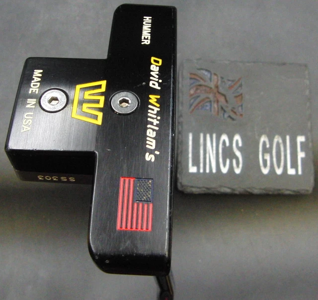 David Whitlam's Hummer SS303 Putter Steel Shaft 86.5cm Length Psyko Grip + HC David Whitlam's Hummer SS303 Putter Steel Shaft 86.5cm Length Psyko Grip + HC