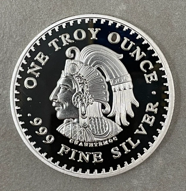 1 Oz Aztec Mayan Calendar Silver Round/Coin Limited Edition Proof Cameo*
