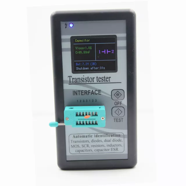 TFT LCD M328 Transistor Tester Diode Triode Capacitance MOS Meter LCR Meter