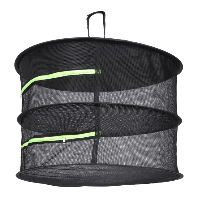 Cesto Asciugatura Pieghevole A 2 Strati | Stendino Appendiabiti Per Maglioni E Intimo | 61x78cm