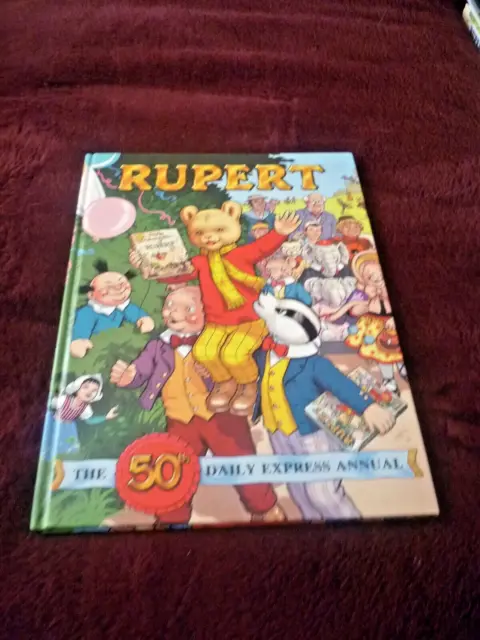Rupert Annuall  50th Anniversary 1985  Mint Condition