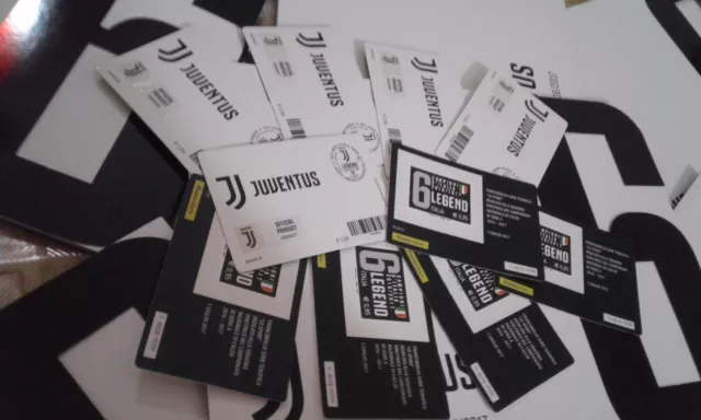 Italia 2017  Juventus Le6End  Tessera Filatelica Tiratura Limitata!