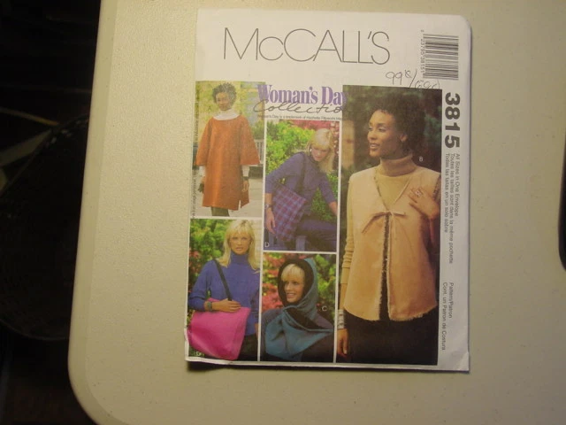 McCall 8968 girl's shirt/jacket Uncut (c) 1997 New sizes 10,12,14 FREE SHIP US