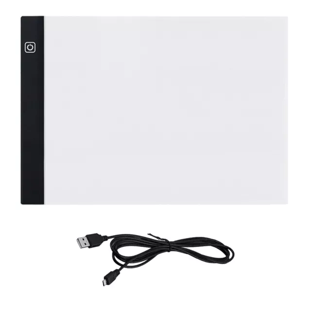 A4 Adjustable Light LED LightBox Tracing Drawing Board Portable Art Design Pad 2