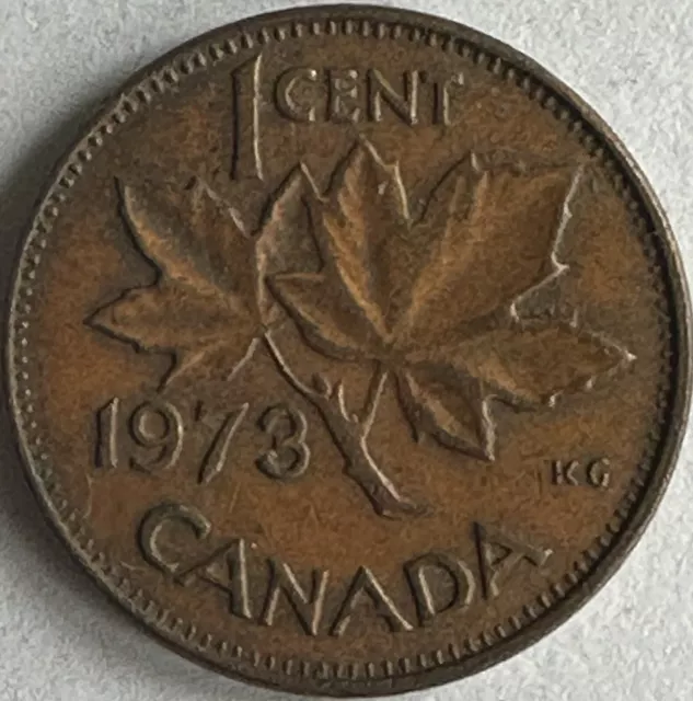 1973 Canada 🇨🇦 1 Cent Coin Lot (Half Price 1st Class Postage) S2