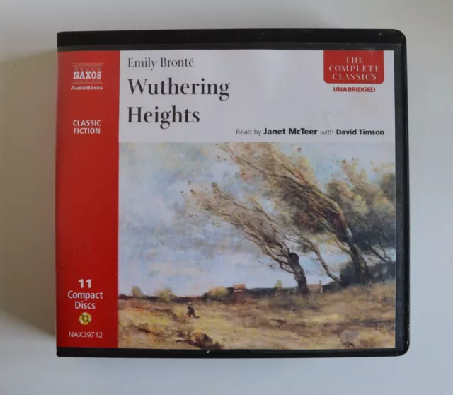 Wuthering Heights - Emily Bronte - Unabridged Audiobook - Naxos - 11CD