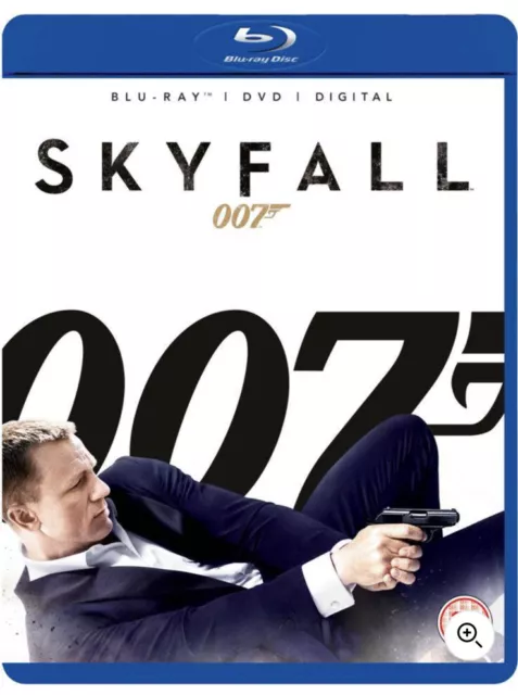 JAMES BOND SKYFALL 007 Blu-Ray DVD Digital (2013) Daniel Craig £2.99 ...