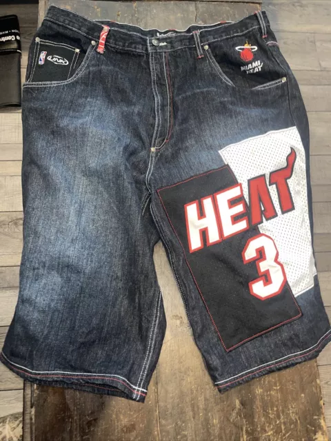 Denver Nugget Jeans Mens 42x28 Grey UNK NBA Carmelo Anthony Basketball  Adult Y2K